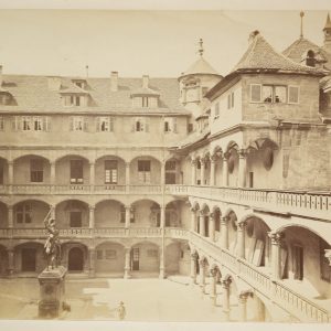 TIRAGE photo Albumine	Allemagne	Stuttgart chateau	20X25cm	1880