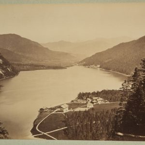 TIRAGE photo Albumine	Autriche	Lac ACHENSEE Achenseehof	19X26cm	1880
