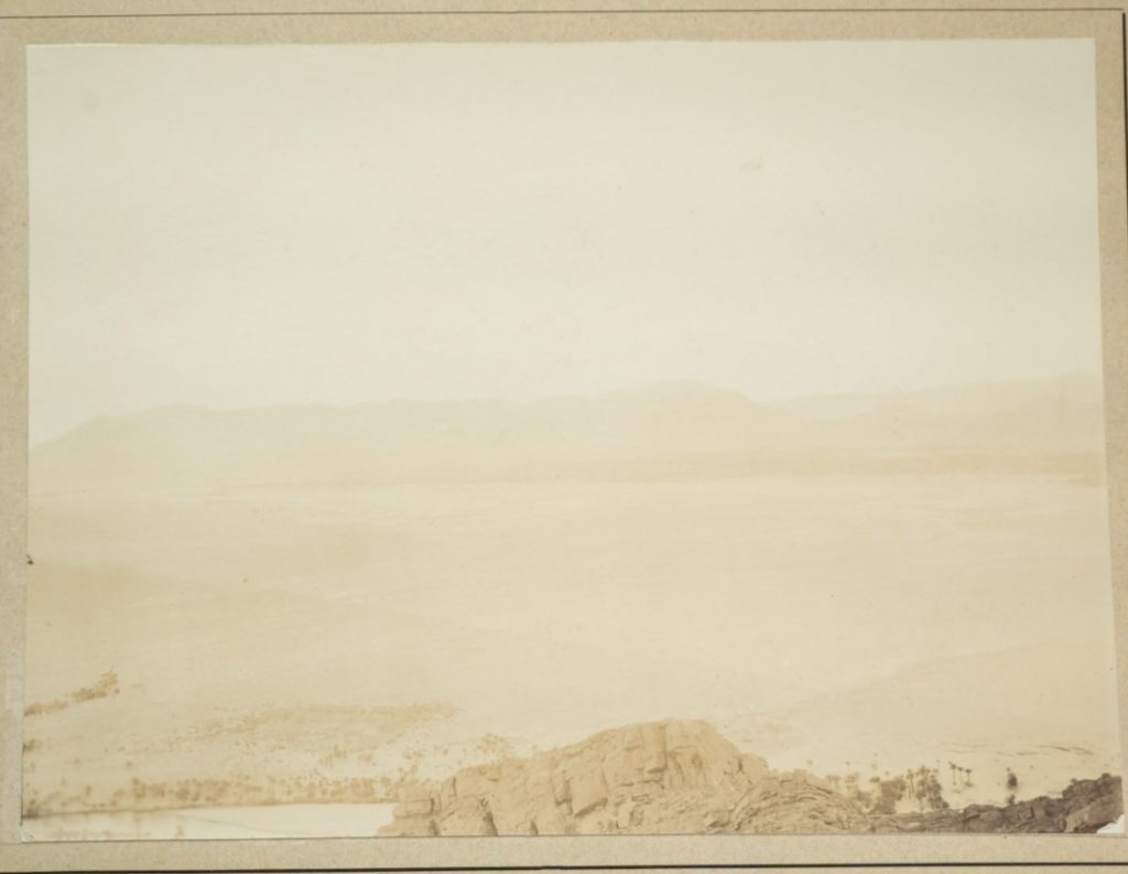 TIRAGE photo Albumine Maroc vue de Figuig 17X24cm 1880