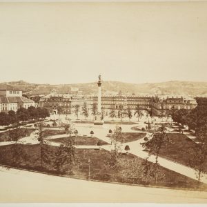 photo Albumine	Allemagne	Stuttgart Palais du Roi	20X25cm	1870