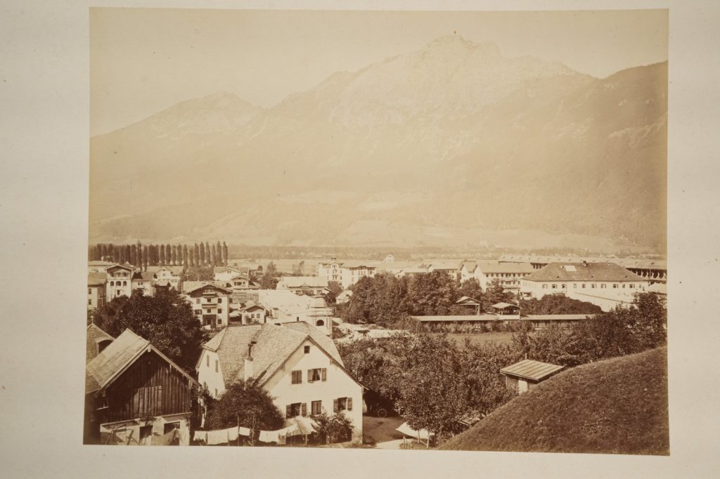 photo Albumine Allemagne REINCHENHALL 24X18cm 1880 F. GRAINER