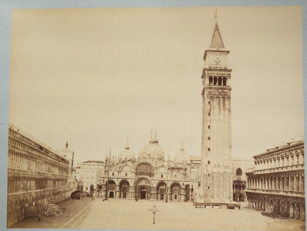 PHOTO Albumine	Italie	Venise	27X35cm	1880 Saint Marc