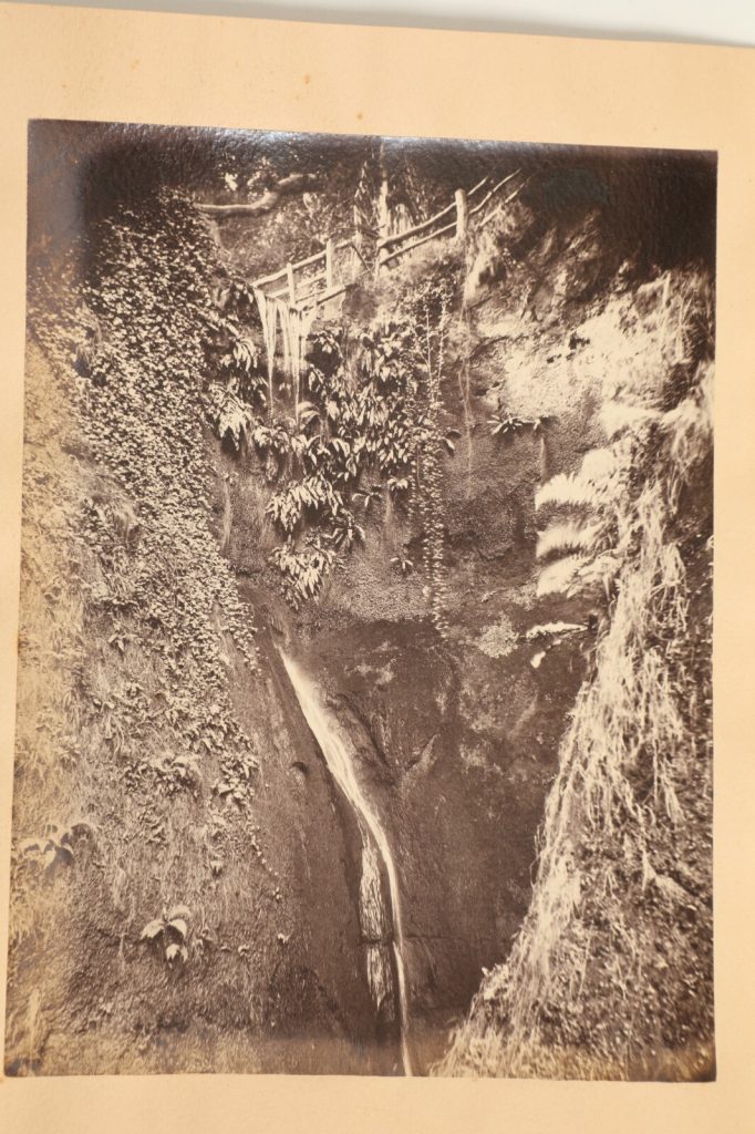 photo albumine  Shanklin Chine, sur l'île de Wight format 15X20CM