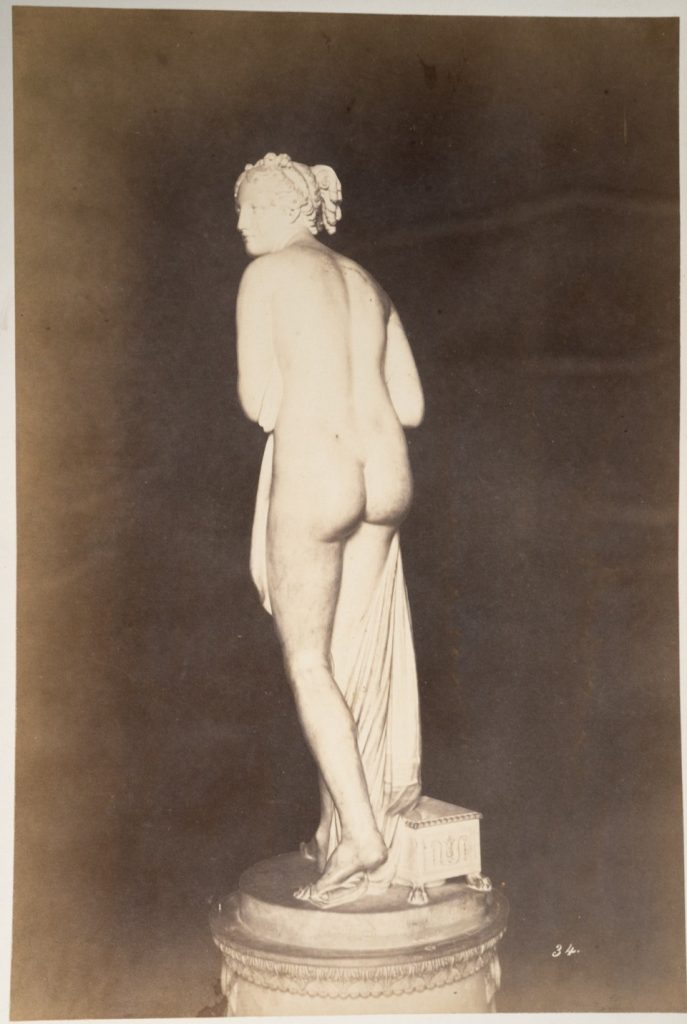 PHOTO Albumine	Italie	Statut de Vénus Florence	22,5X34cm	1880