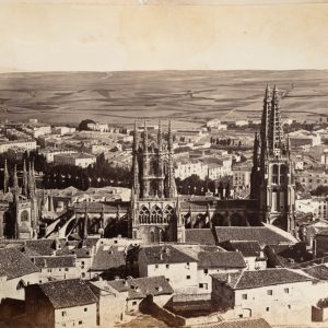 Albumine Espagne Cathédrale Sainte-Marie de Burgos 25X34cm 1880 JEAN LAURENT