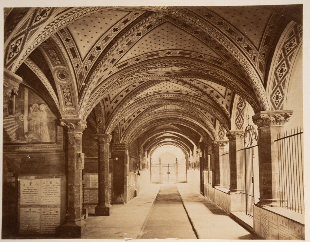 TIRAGE PHOTO Albumine	Italie	SANTA MARIA LA NOVELLA FLORENCE	21X25cm	1880