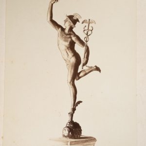 TIRAGE PHOTO Albumine	Italie	FLORENCE STATUE	19X25cm	1880