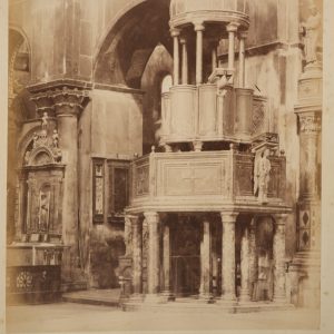 PHOTO Albumine	Italie	VENISE SAINT-MARC	20X24cm	1870