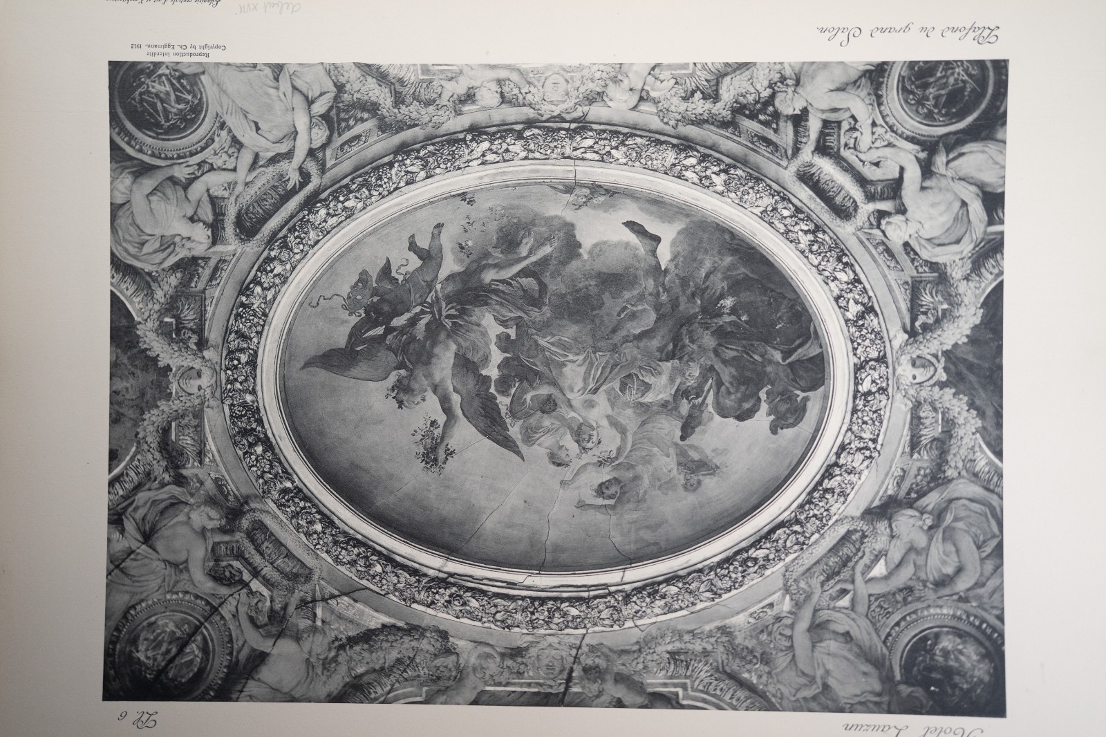 photo Heliogravure 31 planches de l'hotel Lauzun Paris 33X46cm 1910 Egimmann – Image 7