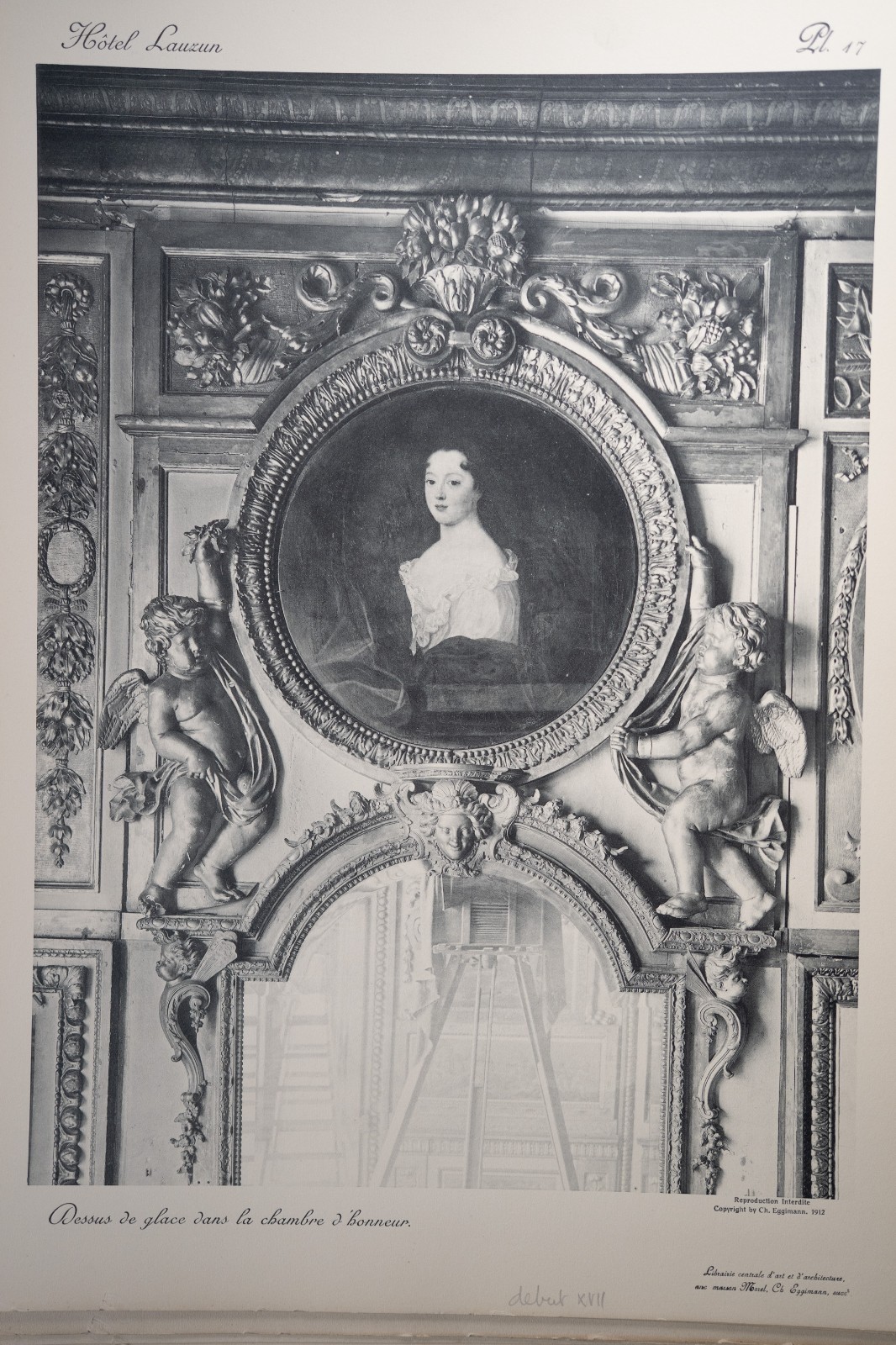 photo Heliogravure 31 planches de l'hotel Lauzun Paris 33X46cm 1910 Egimmann – Image 17