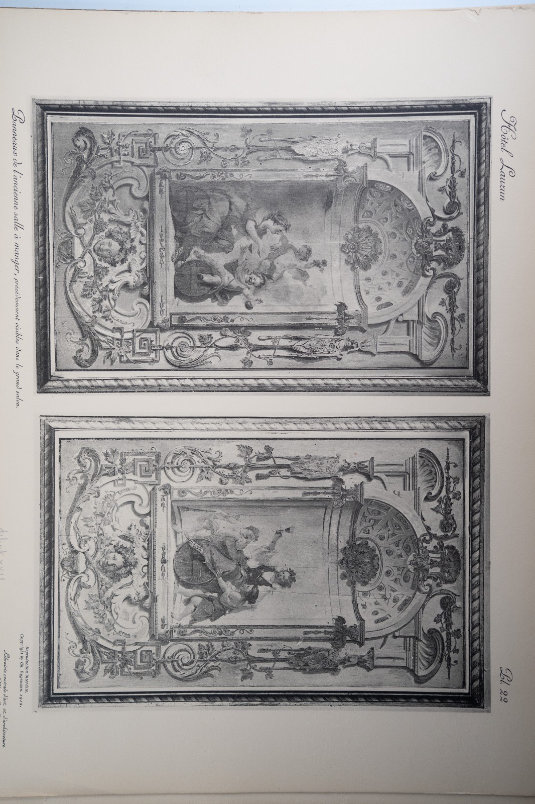 photo Heliogravure 31 planches de l'hotel Lauzun Paris 33X46cm 1910 Egimmann – Image 22