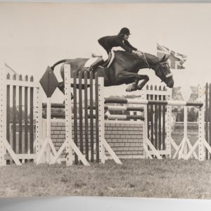 PHOTO Argentique	France	Equitation cheval saut d'obstacles		1970 30X40cm