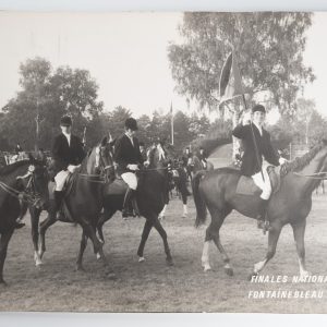 PHOTO Argentique	France	Equitation cheval saut d'obstacles		1970 30X40cm