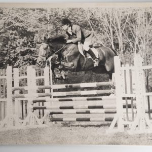 PHOTO Argentique	France	Equitation cheval saut d'obstacles		1970 30X40cm