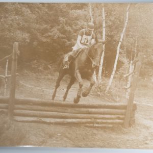 PHOTO Argentique	France	Equitation cheval saut d'obstacles		1970 30X40cm
