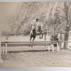 PHOTO Argentique	France	Equitation cheval saut d'obstacles		1970 30X40cm