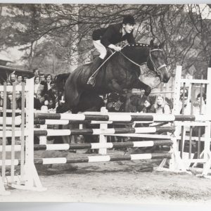 PHOTO Argentique	France	Equitation cheval saut d'obstacles		1970 30X40cm