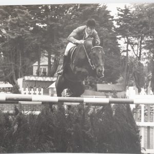PHOTO Argentique	France	Equitation cheval saut d'obstacles		1970 30X40cm