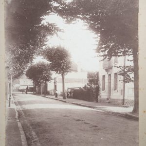 PHOTO Albumine France	Maison bourgeoise Loudun? Emmanuel Mergault	17x23CM	1890