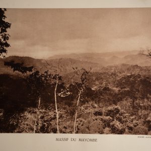 photo Heliogravure 1930 Paysage Afrique Equatoriale CONGO PHOTO 16X25cm