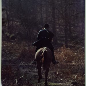 PHOTO Argentique	France	chasse à courre vénerie cheval 24x30cm	1970