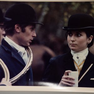 PHOTO Argentique France chasse à courre vénerie cheval 17X23cm 1970