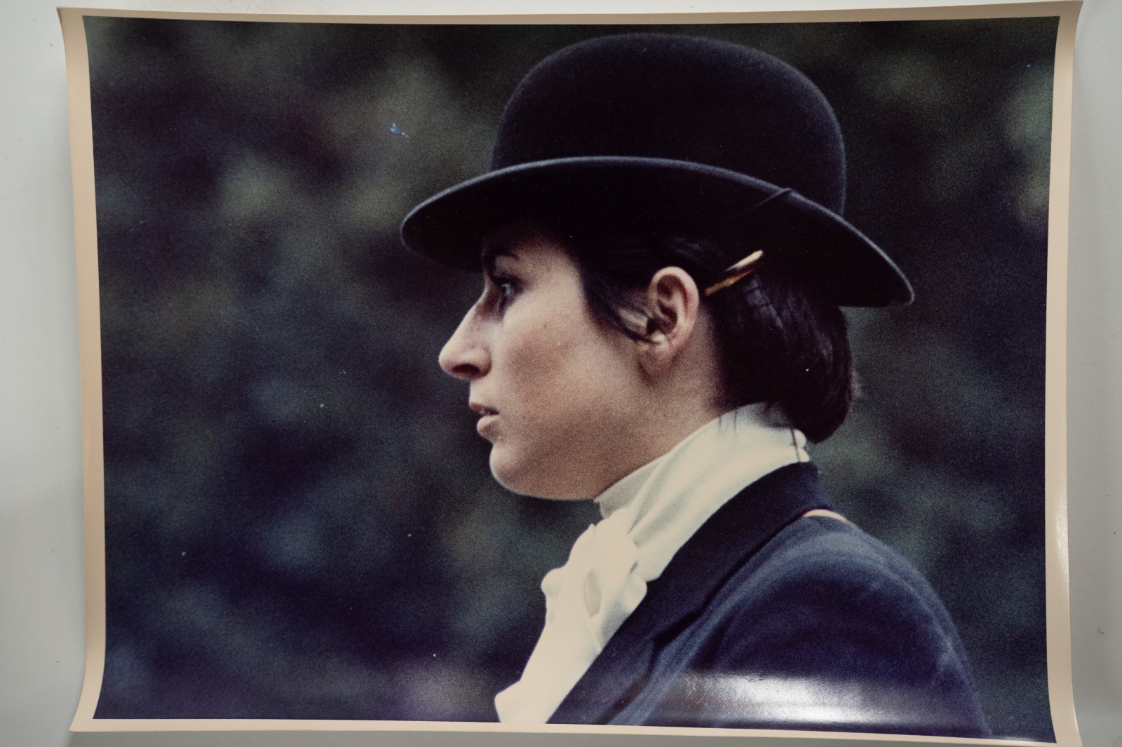 PHOTO Argentique France chasse à courre vénerie cheval 17X23cm 1970