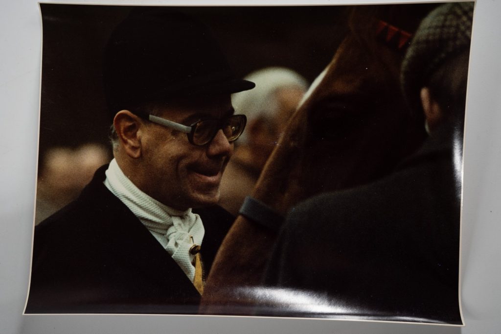 PHOTO Argentique France chasse à courre vénerie cheval 17X23cm 1970