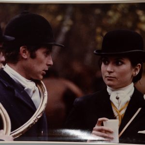 PHOTO Argentique France chasse à courre vénerie cheval 17X23cm 1970