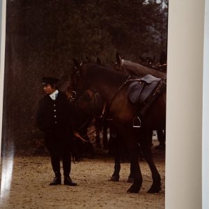 PHOTO Argentique France chasse à courre vénerie cheval 14X22cm 1970