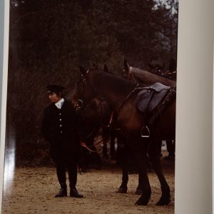 PHOTO Argentique France chasse à courre vénerie cheval 14X22cm 1970