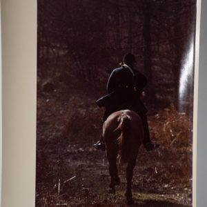 PHOTO Argentique France chasse à courre vénerie cheval 14X22cm 1970