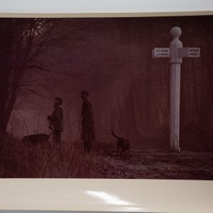 PHOTO Argentique France chasse à courre vénerie cheval 14X22cm 1970