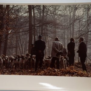 PHOTO Argentique France chasse à courre vénerie cheval 14X22cm 1970