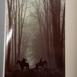 PHOTO Argentique France chasse à courre vénerie cheval 14X22cm 1970