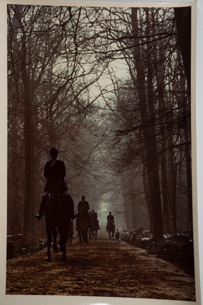 PHOTO Argentique France chasse à courre vénerie cheval 14X22cm 1970