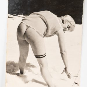 TIRAGE PHOTO	D'éditeur Argentique	PINUP FEMME NUE NU ARTISTIQUE	9X14cm	1950