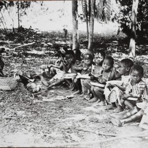 PHOTO Argentique, RC ENFANTS Afrique 16X24cm 1960