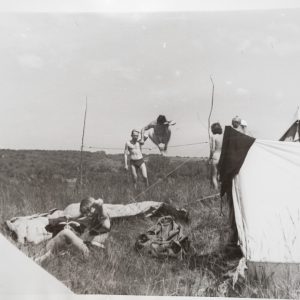 TIRAGE PHOTO Argentique	France	homme nu sport	18X24cm	1950