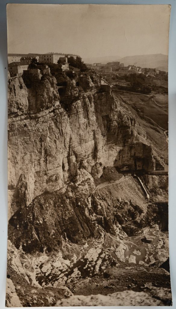 TIRAGE PHOTO	ARGENTIQUE 1920 TAMPON SEC PROUHO CONSTANTINE ALGERIE 30X55CM