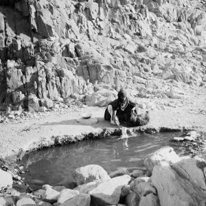 Tirage photo sur papier NOMADE ALGERIE 1950 60x60cm