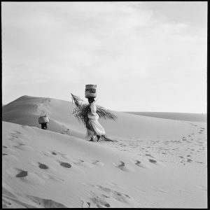 Tirage photo sur papier DESERT ALGERIE 1950 40x40cm