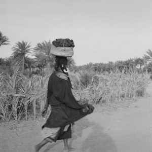 Tirage photo sur papier FEMME ALGERIE 1950 40x40cm