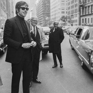 Tirage photo argentique Warren Beatty à New York 20X30cm