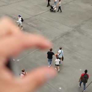 Tirage photo argentique Les Halles Paris  20X30cm
