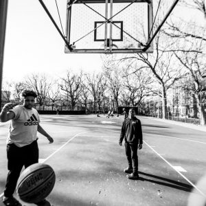 Tirage photo argentique Playground Basket New-York  20X30cm