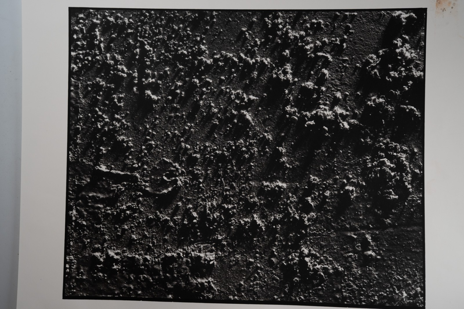 TIRAGE photoArgentique France photo d'artiste amateur 34X40cm 1970