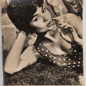 PHOTO Argentique  CARTE POSTAL  9X14cm DANY CARREL 1960