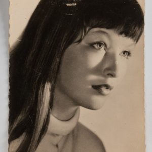 PHOTO Argentique  CARTE POSTAL  9X14cm MARINA VLADY 1960