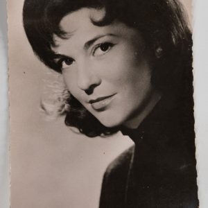 PHOTO Argentique  CARTE POSTAL  9X14cm SOPHIE DESMARET 1960